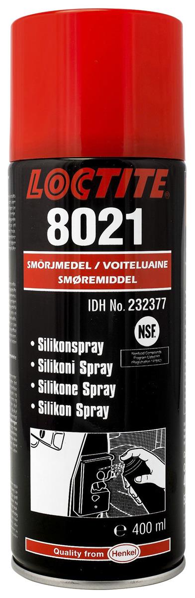 8021 SILIKONOLJE 400ML/SPRAY