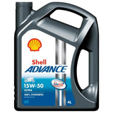 SHELL ADVANCE 4T ULTRA 15W-50 4L – MC Ducati olje.