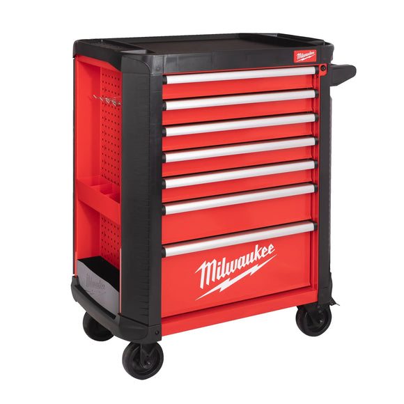 MILWAUKEE TOOLGUARD™ 30″ / 78 cm Verktøysvogn i stål med 7 skuffer