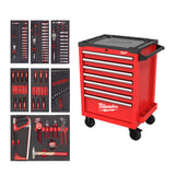 MILWAUKEE VERKTØYVOGN FYLT 131P 69CM