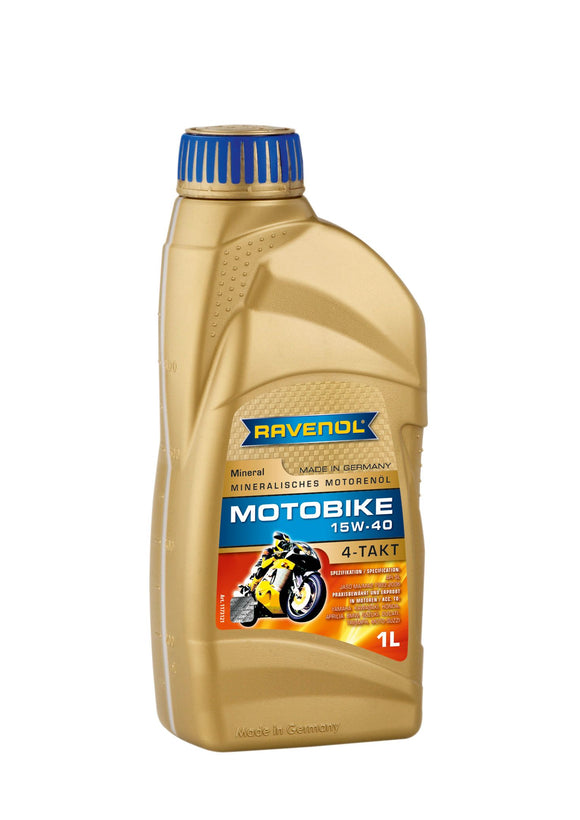 RAVENOL Motobike 4-T Mineral 15W-40