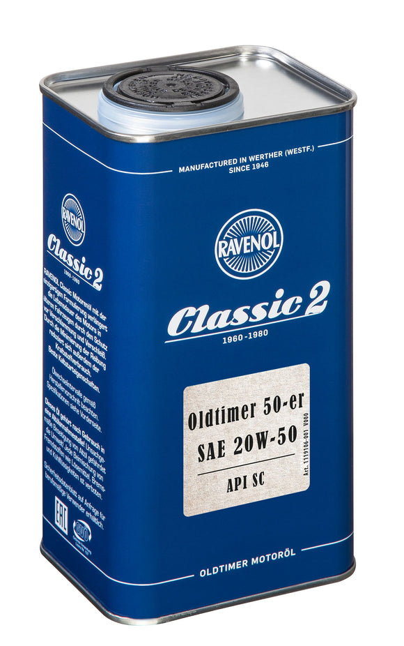 RAVENOL Oldtimer 50-er SAE 20W-50 API SC