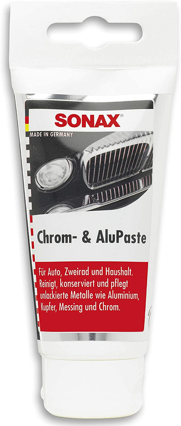 SONAX Chrome & Aluminium pasta 75Ml