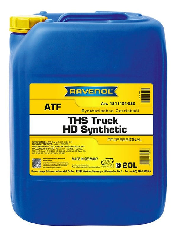RAVENOL ATF THS Truck HD Synthetic 20L
