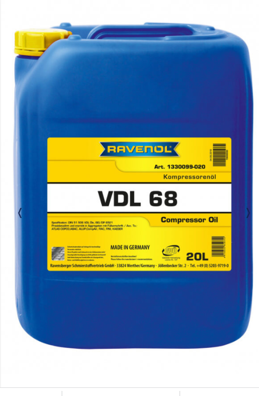 RAVENOL Kompressorolje VDL 68