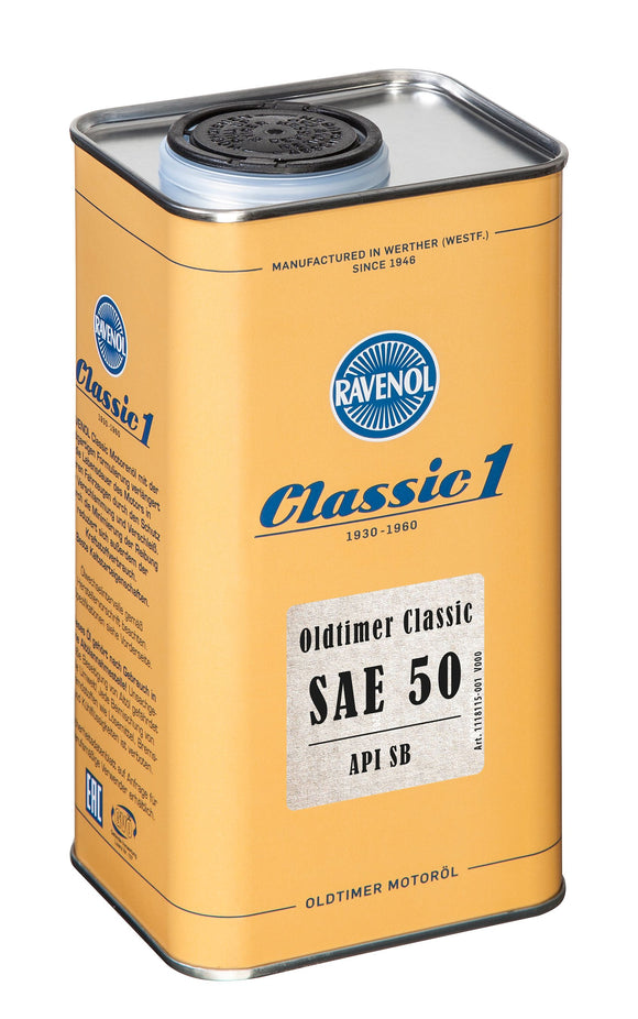 RAVENOL Oldtimer Classic SAE 50 API SB