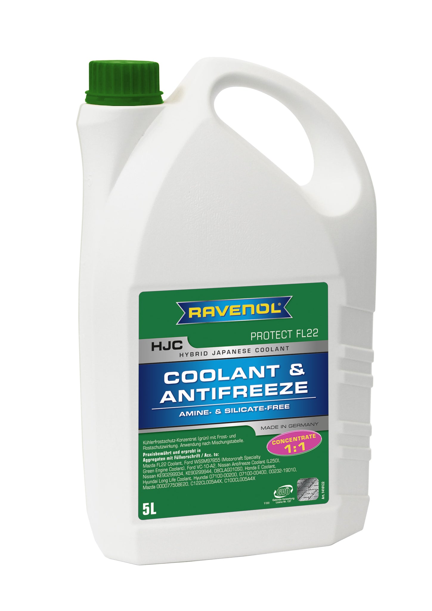 RAVENOL HJC- Protect FL22 Concentrate – Ravenol Norge