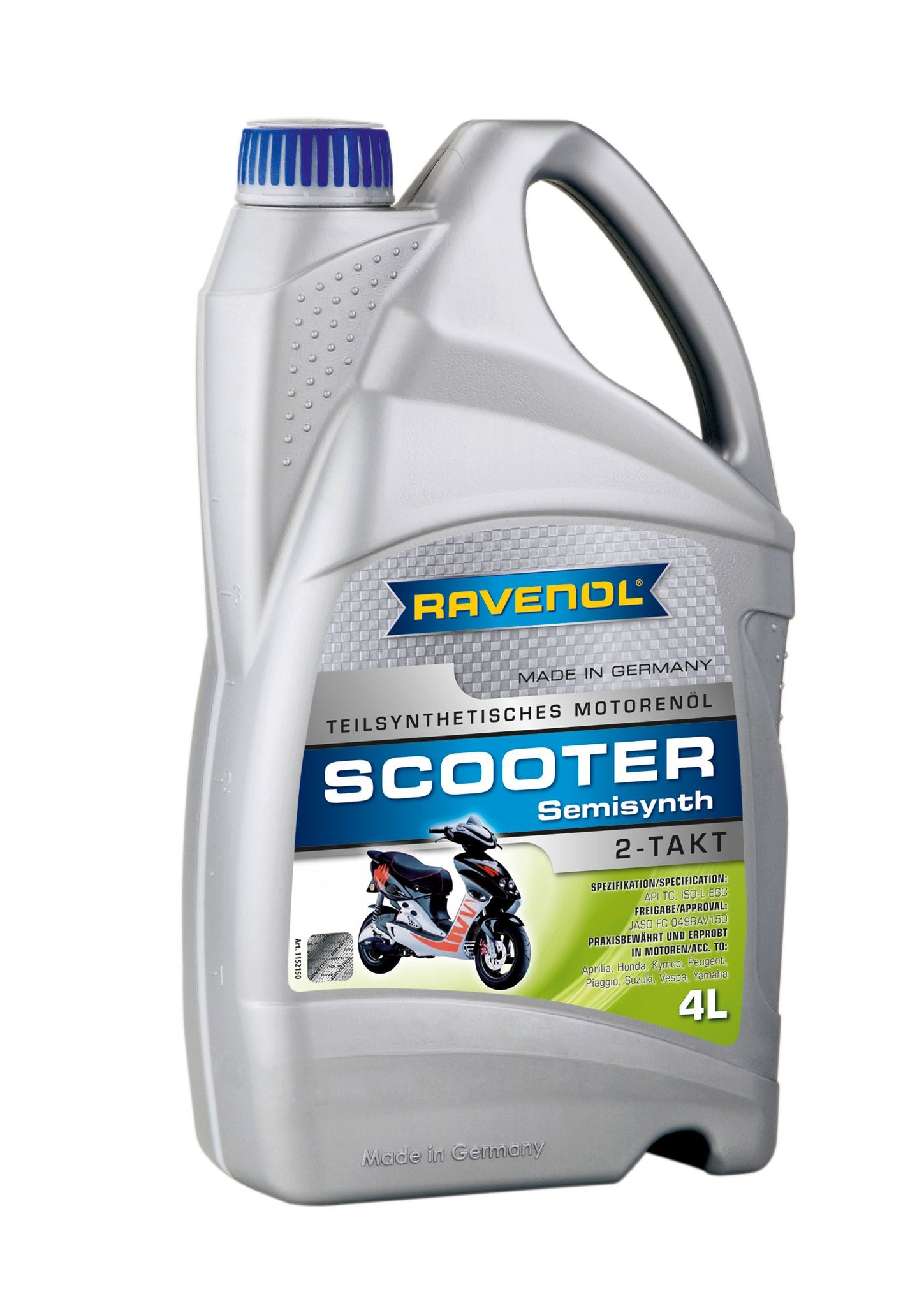 Ravenol Scooter 2-Taktöl Fullsynthetic direkt im Ravenol Shop kaufen